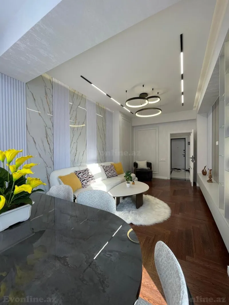 Satılır 3 otaqlı Mənzil Yeni tikili 101 m² Nəriman Nərimanov m. - şəkil 2