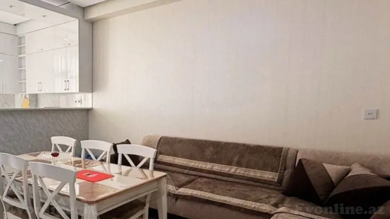 Satılır 2 otaqlı Mənzil Yeni tikili 60 m² Dərnəgül m. - şəkil 2