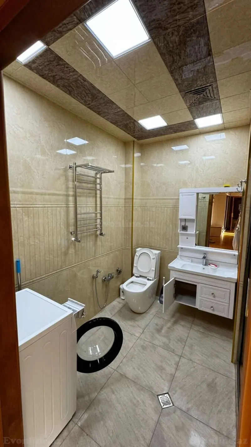 Kirayə verilir 3 otaqlı Mənzil Yeni tikili 130 m² Xətai r. - şəkil 7