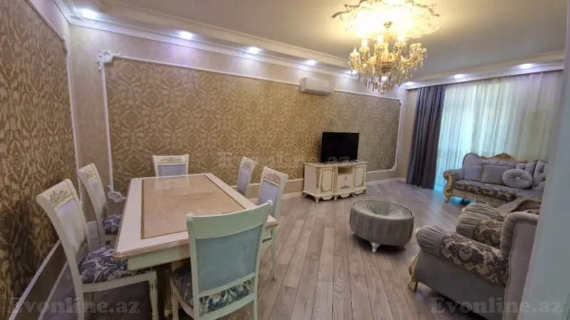 Kirayə verilir 2 otaqlı Mənzil Yeni tikili 94 m² 8 Noyabr m. - şəkil 4