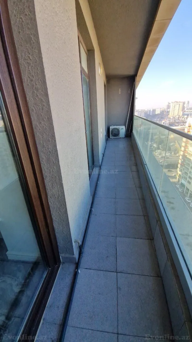 Kirayə verilir 2 otaqlı Mənzil Yeni tikili 94 m² 8 Noyabr m. - şəkil 18