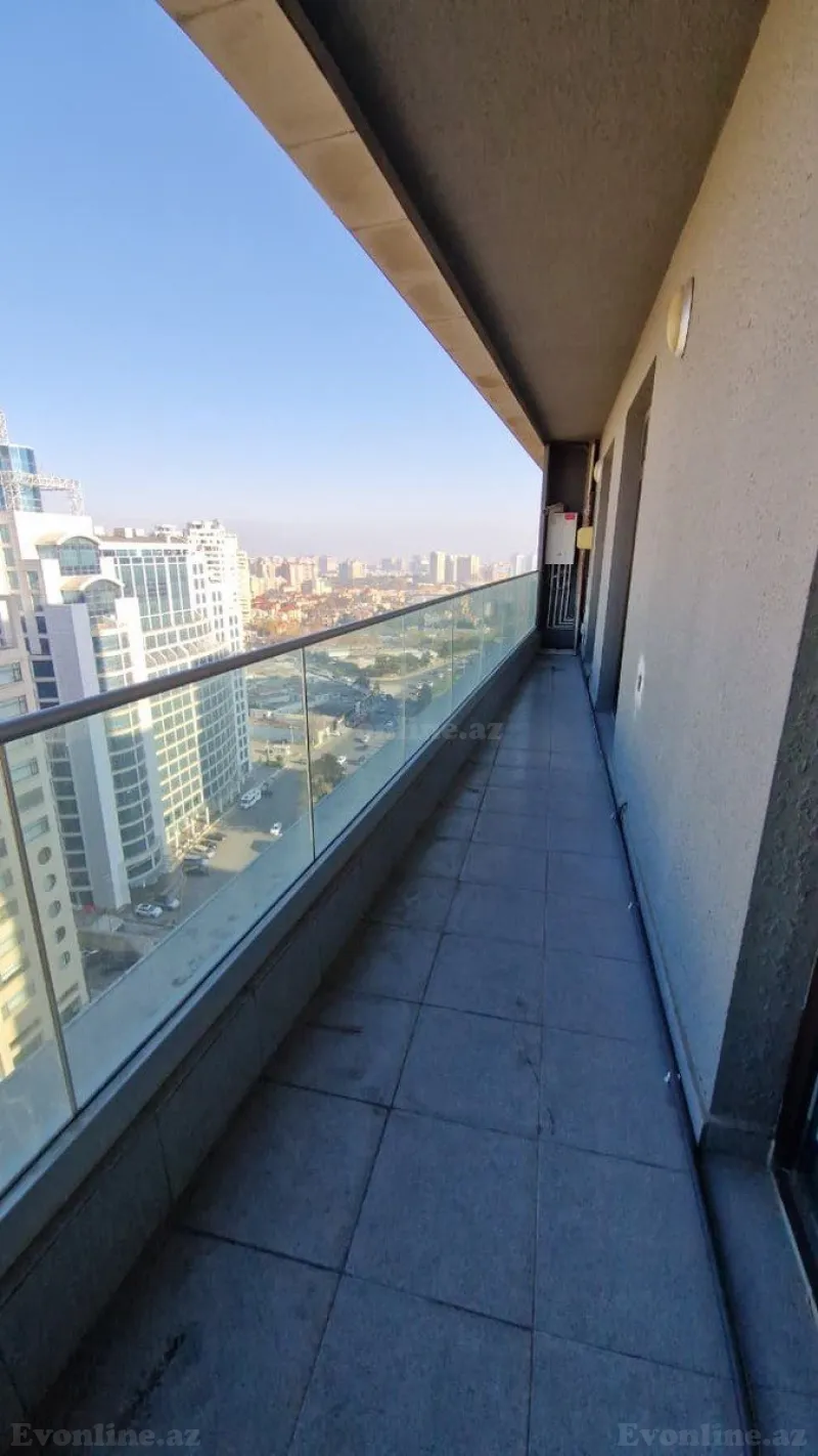 Kirayə verilir 2 otaqlı Mənzil Yeni tikili 94 m² 8 Noyabr m. - şəkil 19