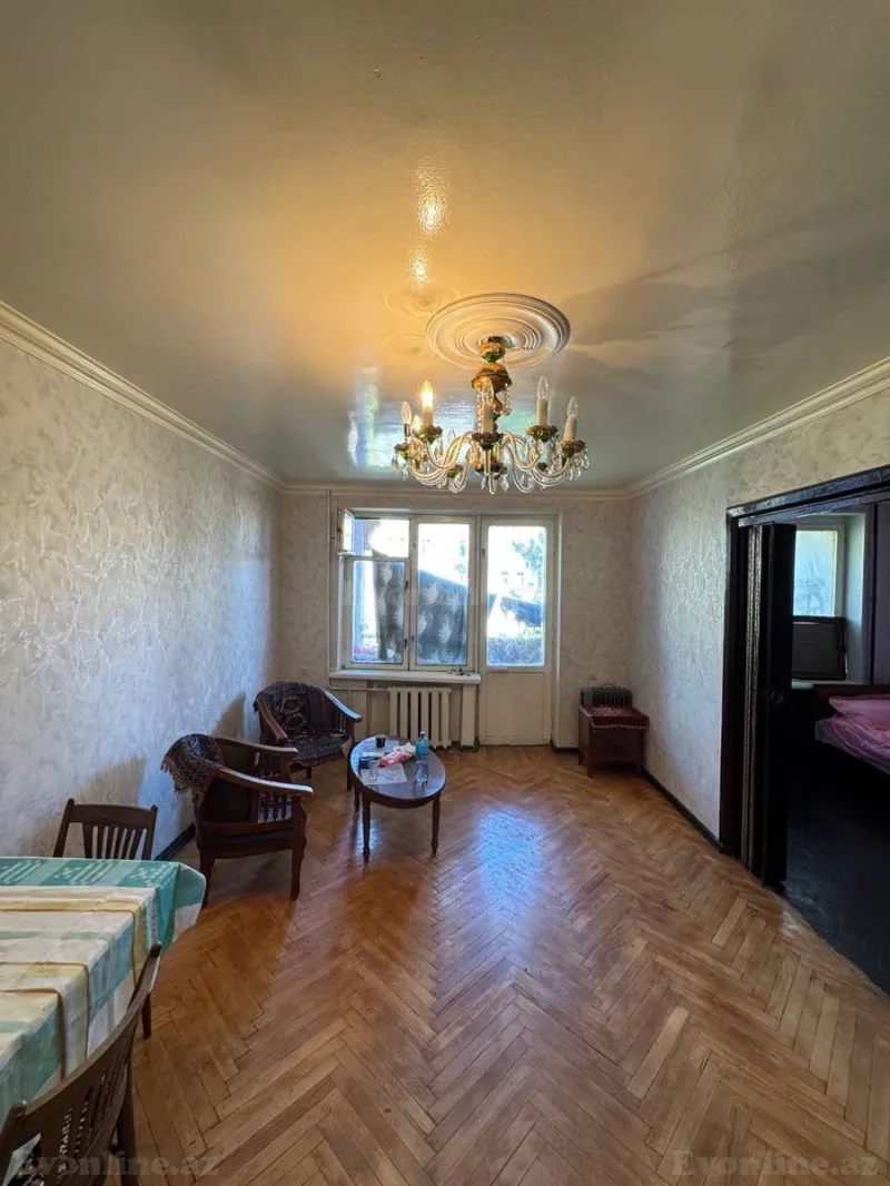 Satılır 3 otaqlı Mənzil Köhnə tikili 75 m² Nizami m. - şəkil 3