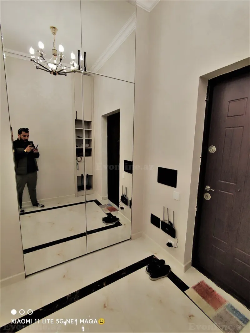 Kirayə verilir 3 otaqlı Mənzil Yeni tikili 80 m² Nizami m. - şəkil 16