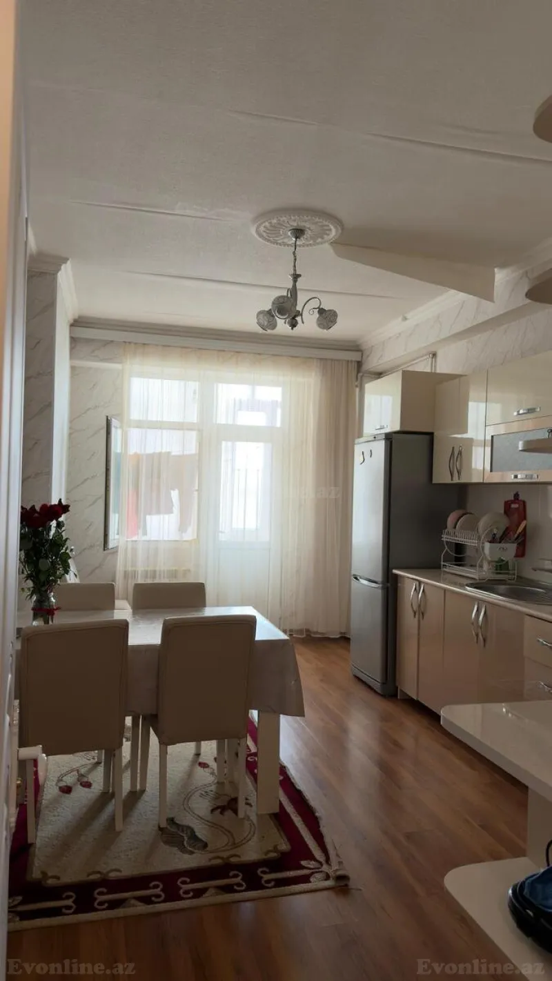 Kirayə verilir 2 otaqlı Mənzil Yeni tikili 70 m² 1-ci mikrorayon - şəkil 2