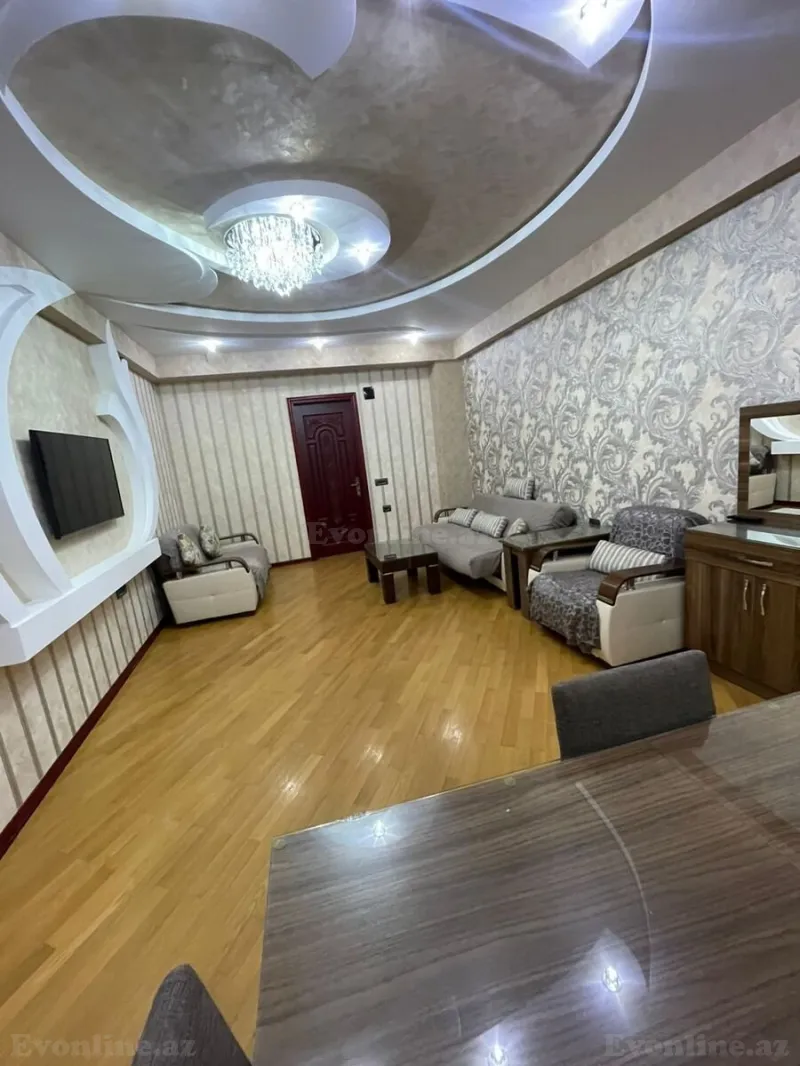 Kirayə verilir 2 otaqlı Mənzil Yeni tikili 95 m² Neftçilər m. - şəkil 3