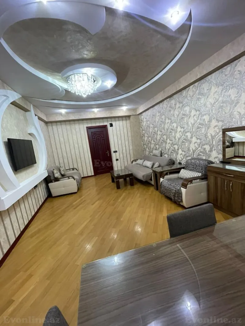 Kirayə verilir 2 otaqlı Mənzil Yeni tikili 95 m² Neftçilər m. - şəkil 4