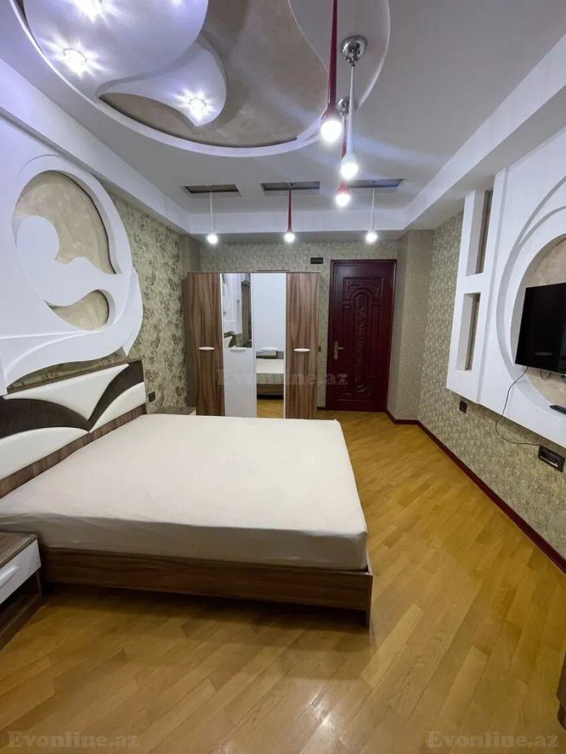 Kirayə verilir 2 otaqlı Mənzil Yeni tikili 95 m² Neftçilər m. - şəkil 6