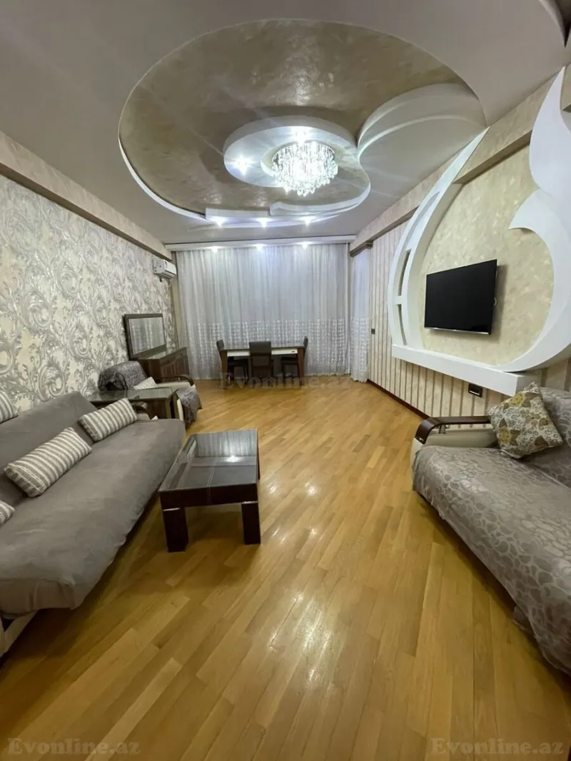 Kirayə verilir 2 otaqlı Mənzil Yeni tikili 95 m² Neftçilər m. - şəkil 9