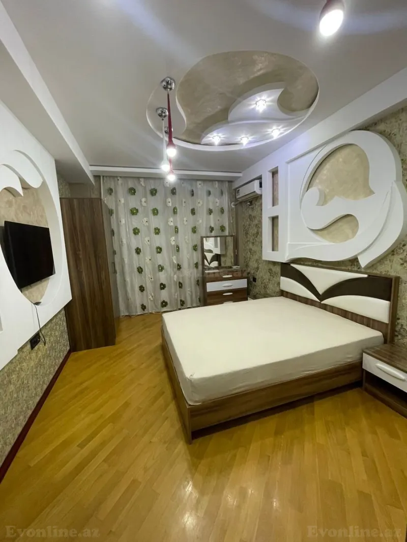 Kirayə verilir 2 otaqlı Mənzil Yeni tikili 95 m² Neftçilər m. - şəkil 15
