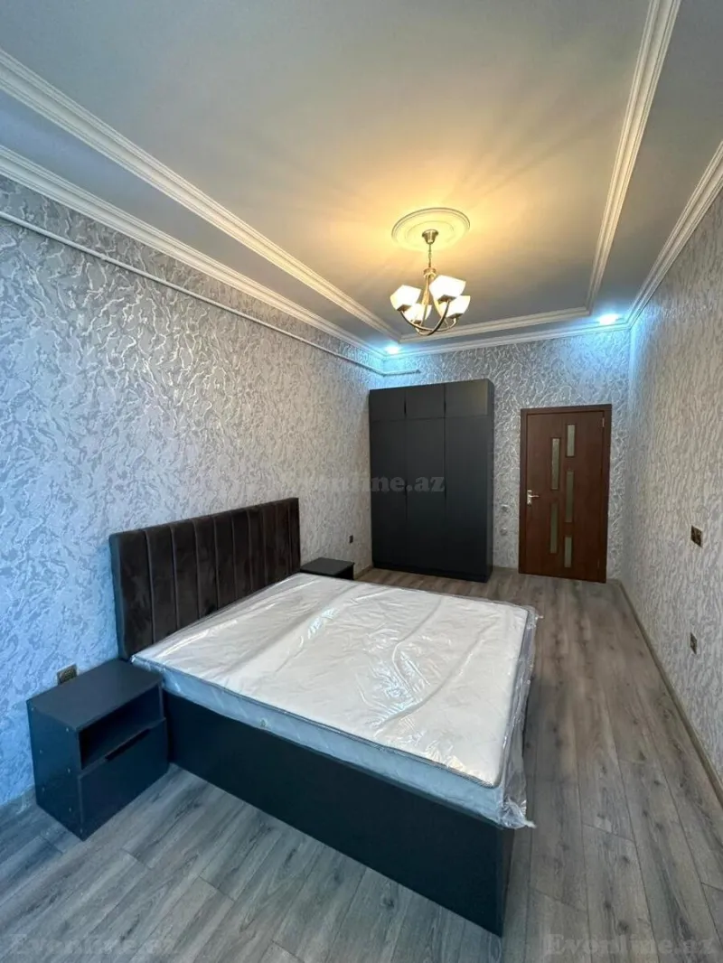 Kirayə verilir 2 otaqlı Mənzil Yeni tikili 80 m² Nərimanov r. - şəkil 5