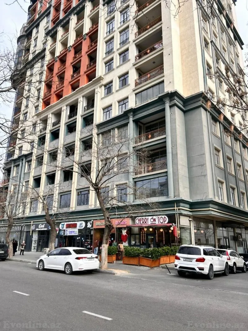 Satılır 2 otaqlı Mənzil Yeni tikili 92 m² Nəsimi r. - şəkil 2