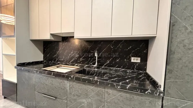 Satılır 2 otaqlı Mənzil Yeni tikili 82 m² Nəsimi r. - şəkil 15