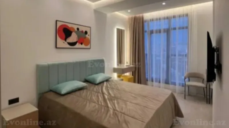 Kirayə verilir 2 otaqlı Mənzil Yeni tikili 65 m² Nərimanov r. - şəkil 5