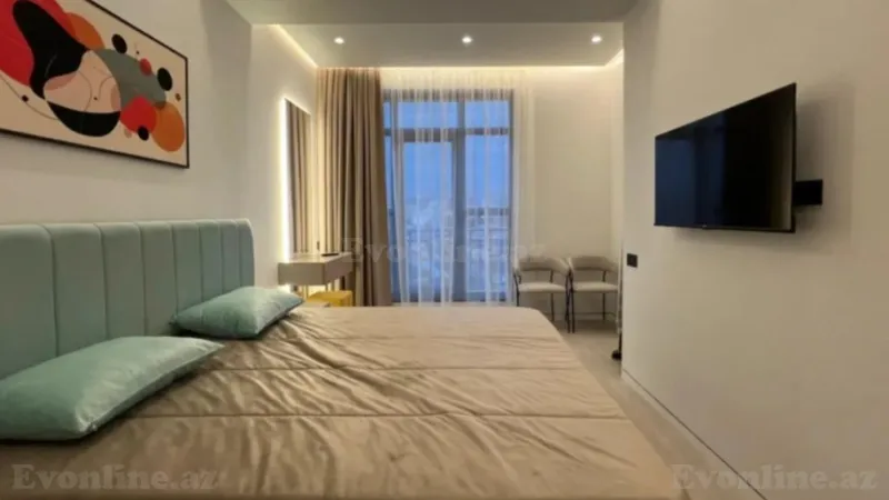 Kirayə verilir 2 otaqlı Mənzil Yeni tikili 65 m² Nərimanov r. - şəkil 8