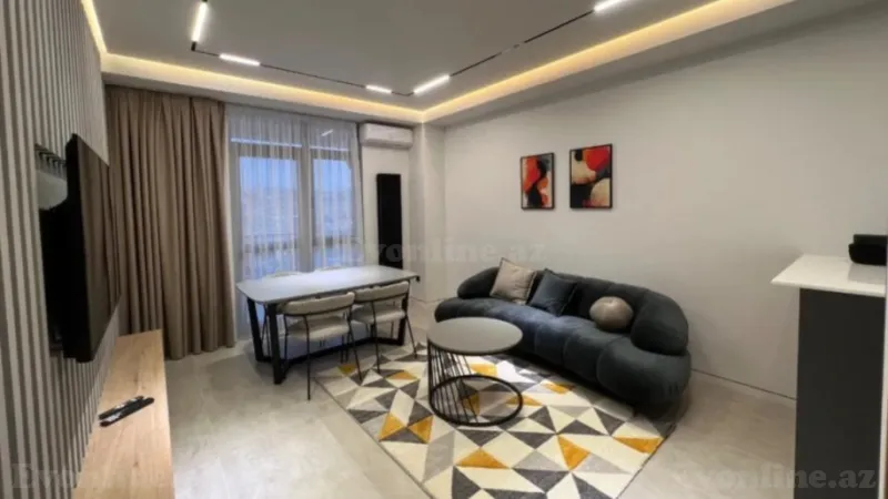 Kirayə verilir 2 otaqlı Mənzil Yeni tikili 65 m² Nərimanov r. - şəkil 13