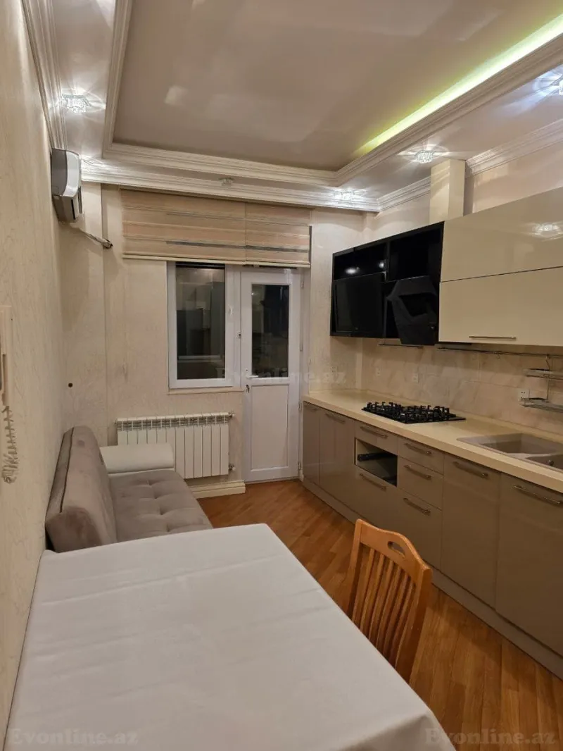 Kirayə verilir 3 otaqlı Mənzil Yeni tikili 110 m² Nəsimi m. - şəkil 8