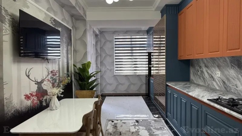Satılır 3 otaqlı Mənzil Yeni tikili 130 m² Qara Qarayev m. - şəkil 14