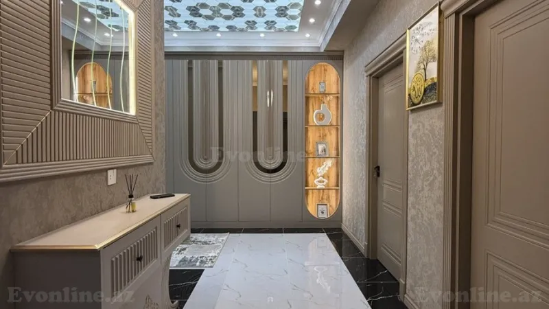 Satılır 3 otaqlı Mənzil Yeni tikili 130 m² Qara Qarayev m. - şəkil 22