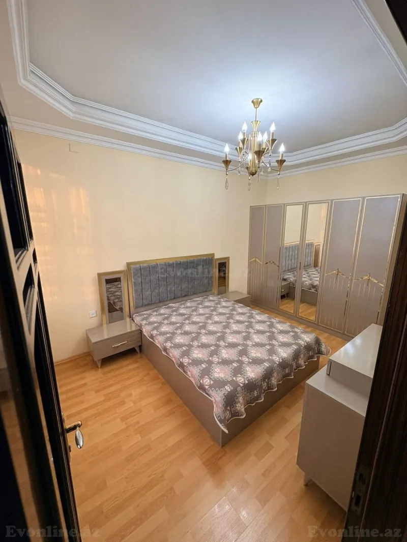 Kirayə verilir 2 otaqlı Mənzil Yeni tikili 80 m² 8-ci mikrorayon