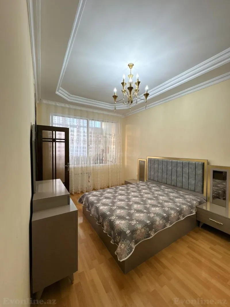 Kirayə verilir 2 otaqlı Mənzil Yeni tikili 80 m² 8-ci mikrorayon - şəkil 3