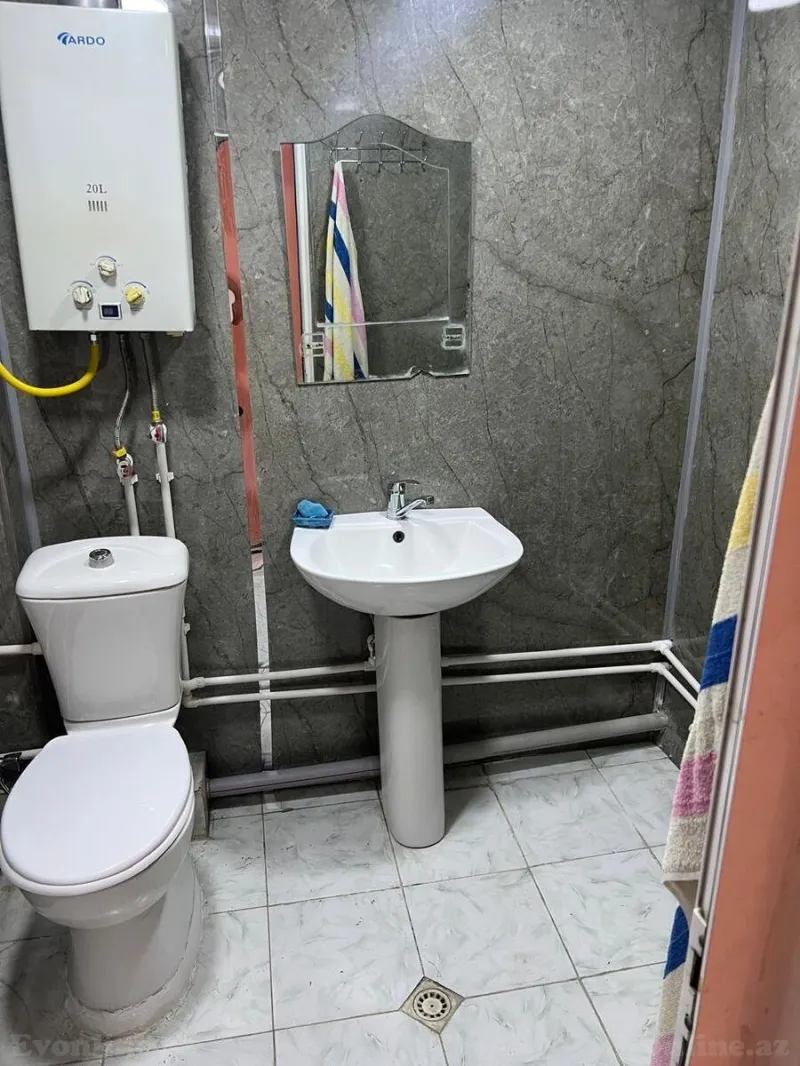 Kirayə verilir 1 otaqlı Mənzil Köhnə tikili 35 m² Koroğlu m. - şəkil 3