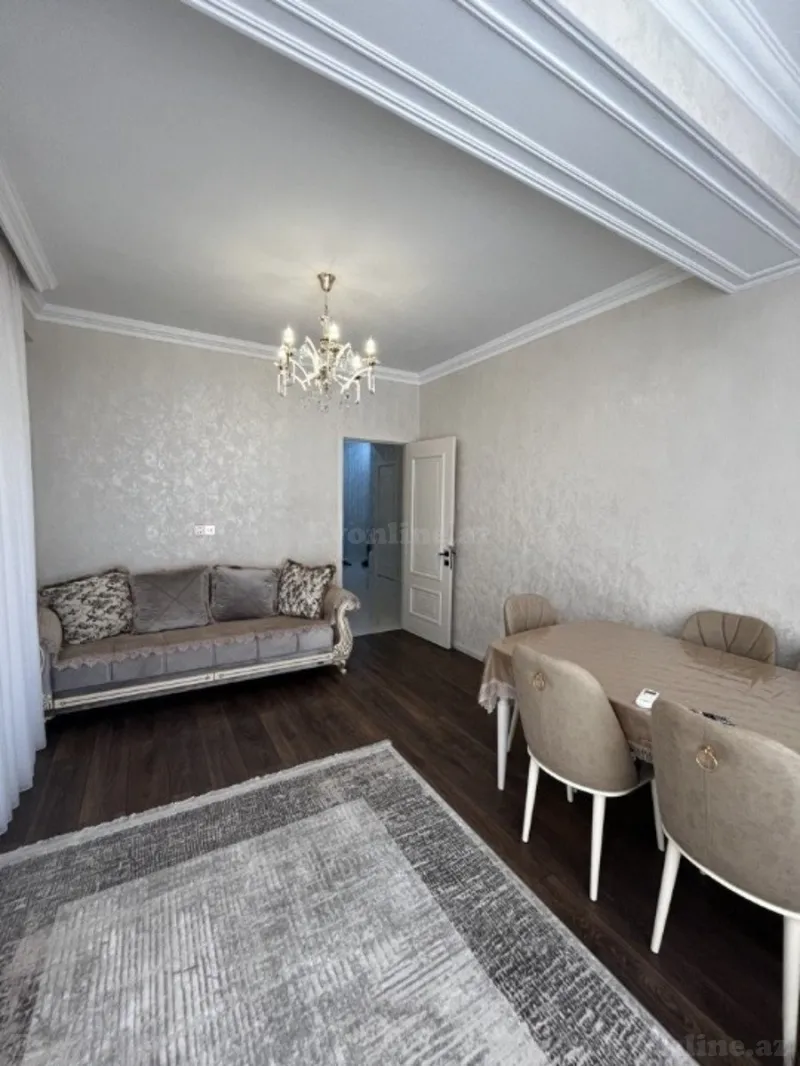 Kirayə verilir 2 otaqlı Mənzil Yeni tikili 90 m² Nəriman Nərimanov m. - şəkil 2