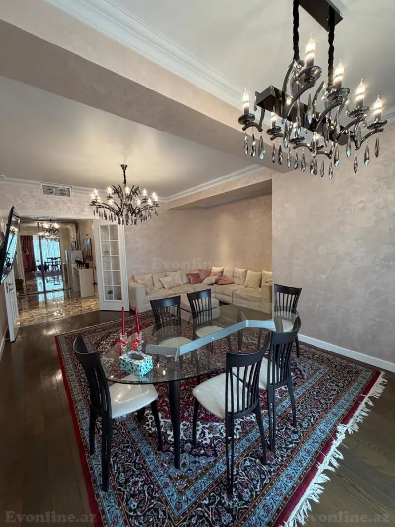 Kirayə verilir 3 otaqlı Mənzil Yeni tikili 150 m² Nərimanov r.