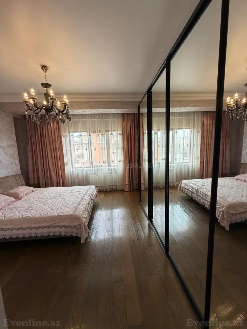 Kirayə verilir 3 otaqlı Mənzil Yeni tikili 150 m² Nərimanov r. - şəkil 9