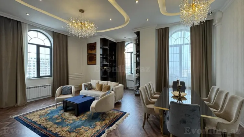 Satılır 4 otaqlı Mənzil Yeni tikili 168 m² Elmlər Akademiyası m. - şəkil 7