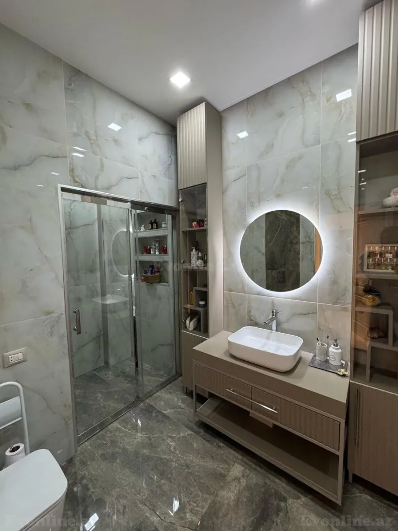Satılır 4 otaqlı Mənzil Yeni tikili 168 m² Elmlər Akademiyası m. - şəkil 14