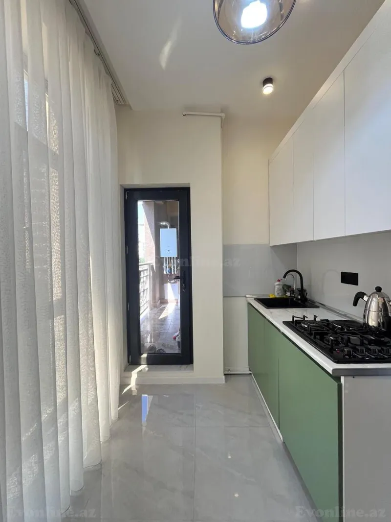 Kirayə verilir 3 otaqlı Mənzil Yeni tikili 80 m² Nərimanov r. - şəkil 7