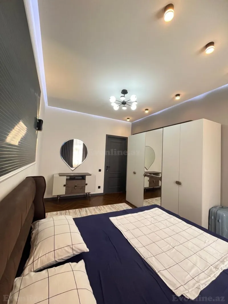 Kirayə verilir 3 otaqlı Mənzil Yeni tikili 80 m² Nərimanov r. - şəkil 11