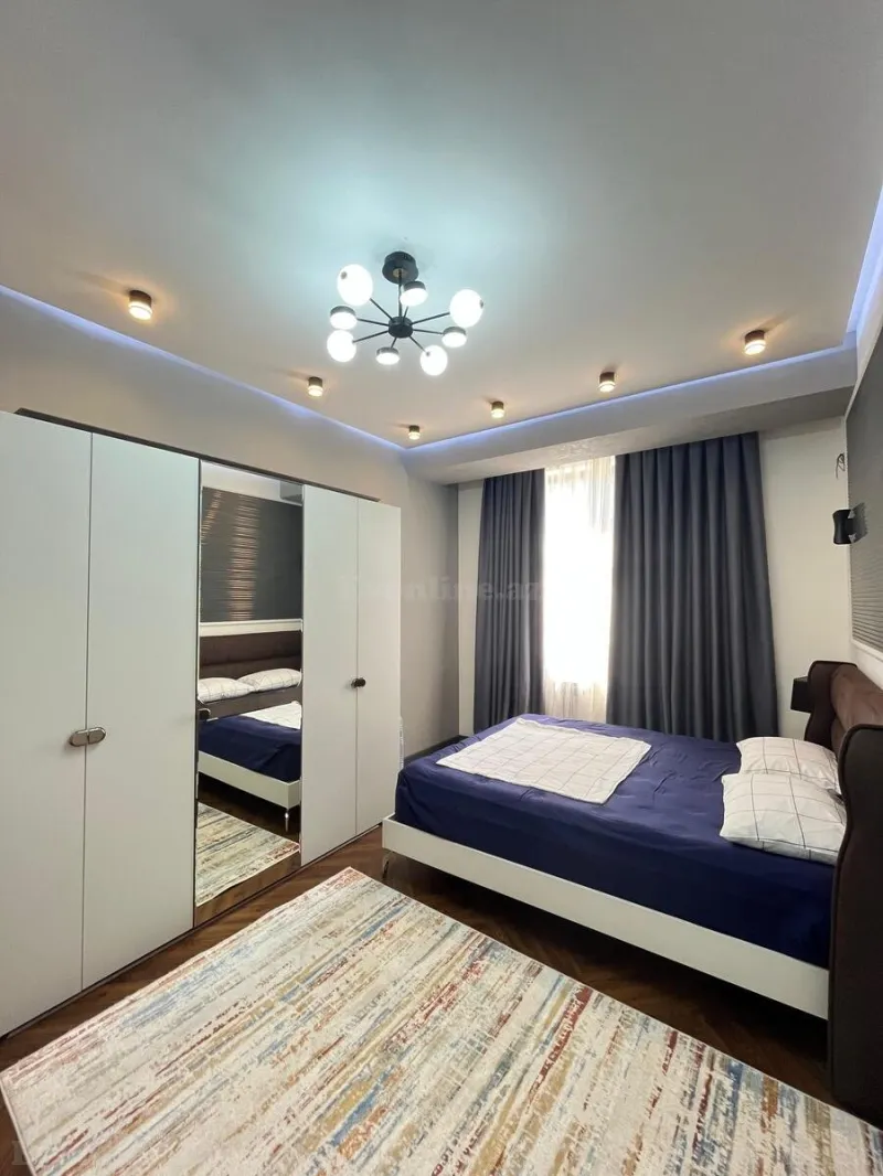 Kirayə verilir 3 otaqlı Mənzil Yeni tikili 80 m² Nərimanov r. - şəkil 12