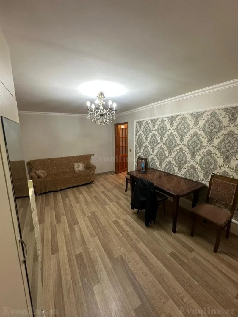 Kirayə verilir 2 otaqlı Mənzil Köhnə tikili 55 m² İnşaatçılar m. - şəkil 3
