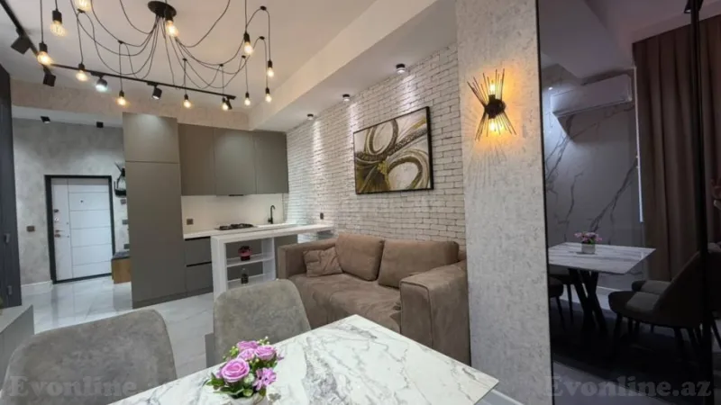 Satılır 2 otaqlı Mənzil Yeni tikili 54 m² Nərimanov r. - şəkil 2
