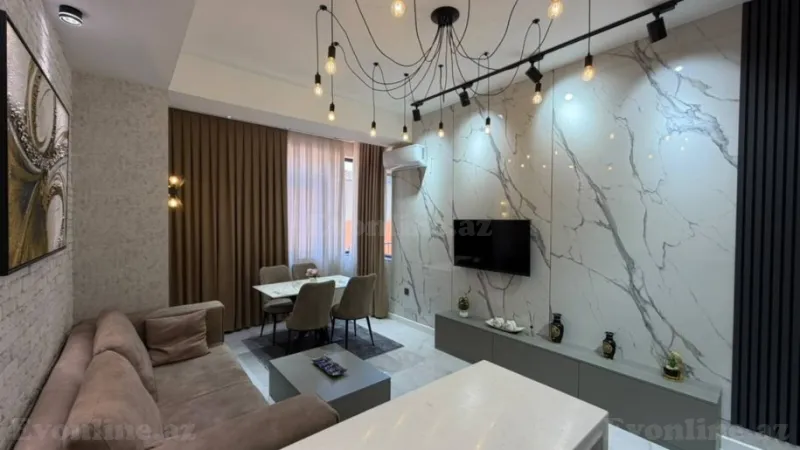 Satılır 2 otaqlı Mənzil Yeni tikili 54 m² Nərimanov r. - şəkil 4
