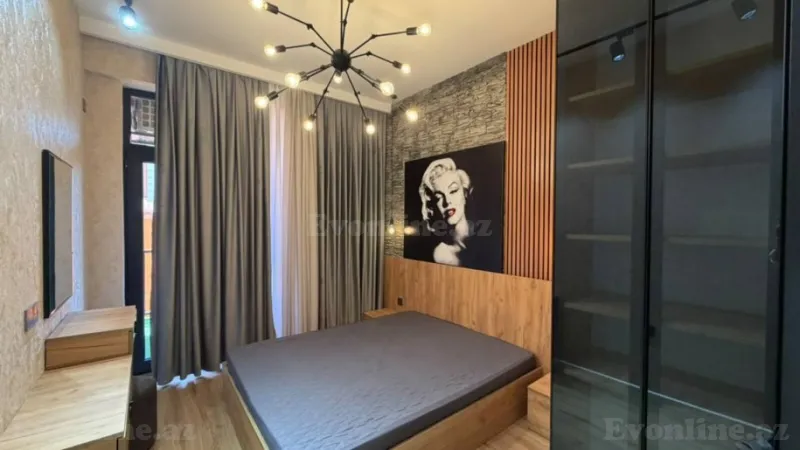 Satılır 2 otaqlı Mənzil Yeni tikili 54 m² Nərimanov r. - şəkil 9