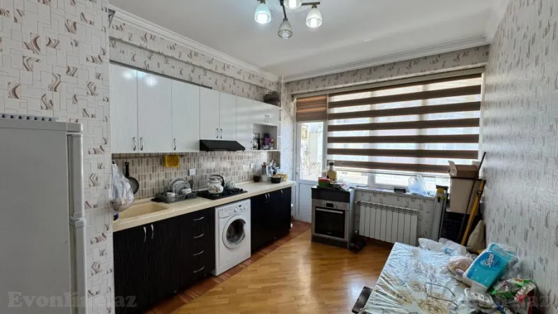 Satılır 3 otaqlı Mənzil Yeni tikili 102 m² Qara Qarayev m. - şəkil 5