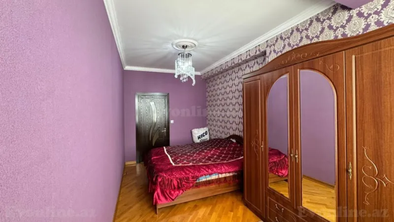 Satılır 3 otaqlı Mənzil Yeni tikili 102 m² Qara Qarayev m. - şəkil 9