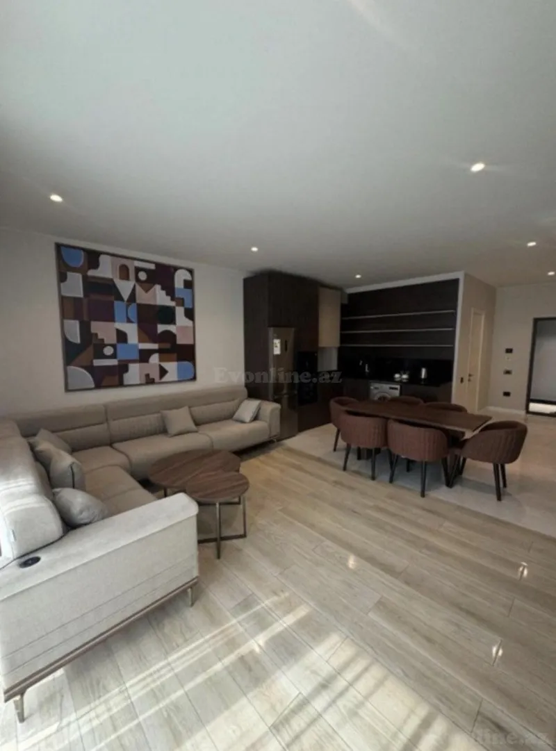 Kirayə verilir 2 otaqlı Mənzil Yeni tikili 100 m² Sabunçu r. - şəkil 2