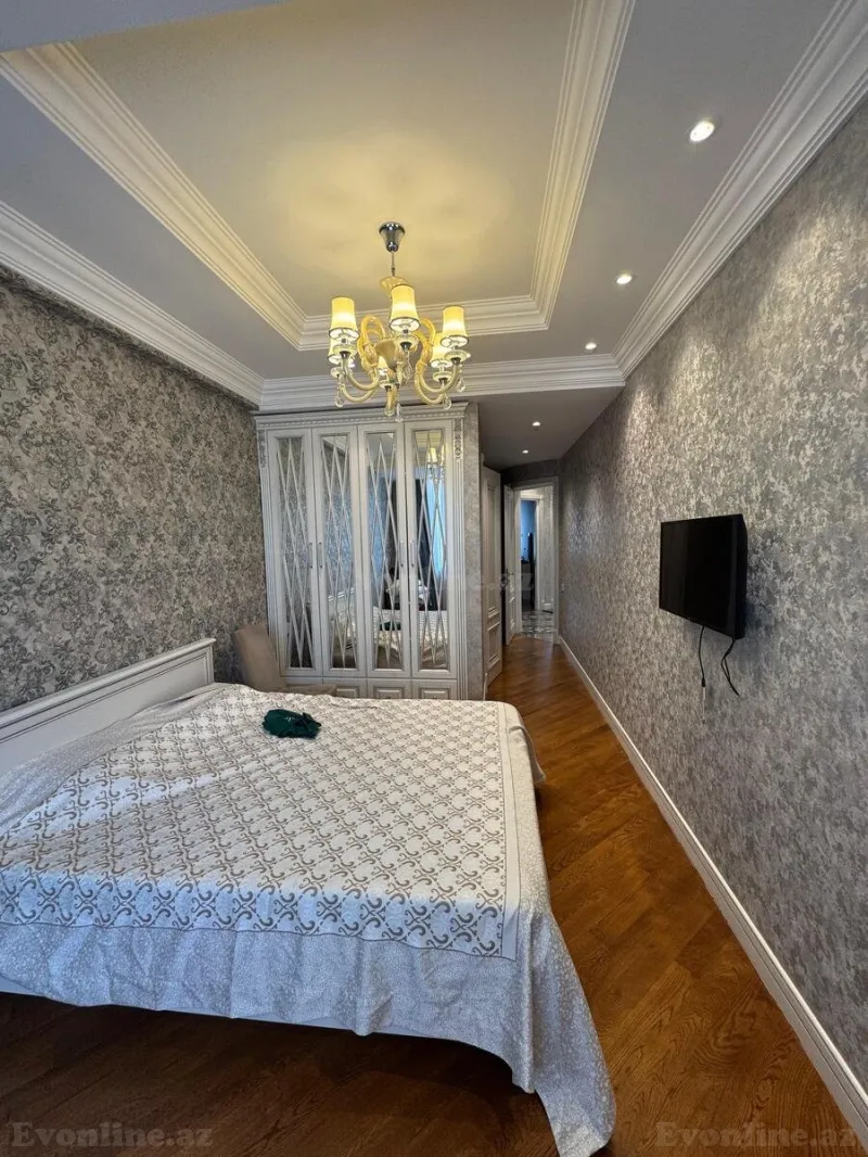 Kirayə verilir 3 otaqlı Mənzil Yeni tikili 135 m² Elmlər Akademiyası m. - şəkil 8