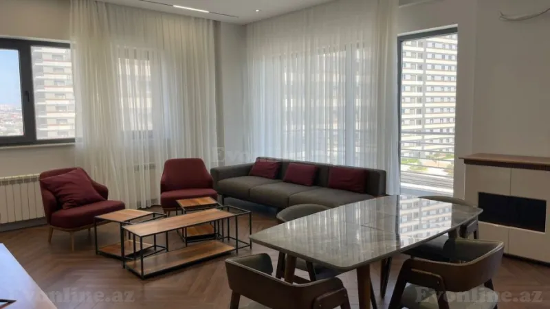 Kirayə verilir 4 otaqlı Mənzil Yeni tikili 170 m² Xətai r. - şəkil 8