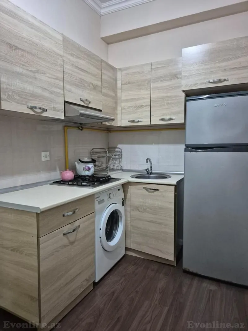Kirayə verilir 1 otaqlı Mənzil Yeni tikili 40 m² Yasamal r. - şəkil 3