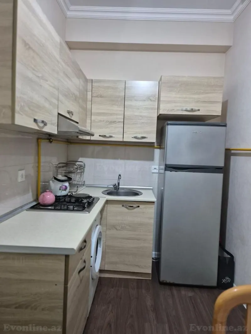 Kirayə verilir 1 otaqlı Mənzil Yeni tikili 40 m² Yasamal r. - şəkil 4