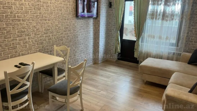 Kirayə verilir 3 otaqlı Mənzil Yeni tikili 75 m² Dərnəgül m. - şəkil 2