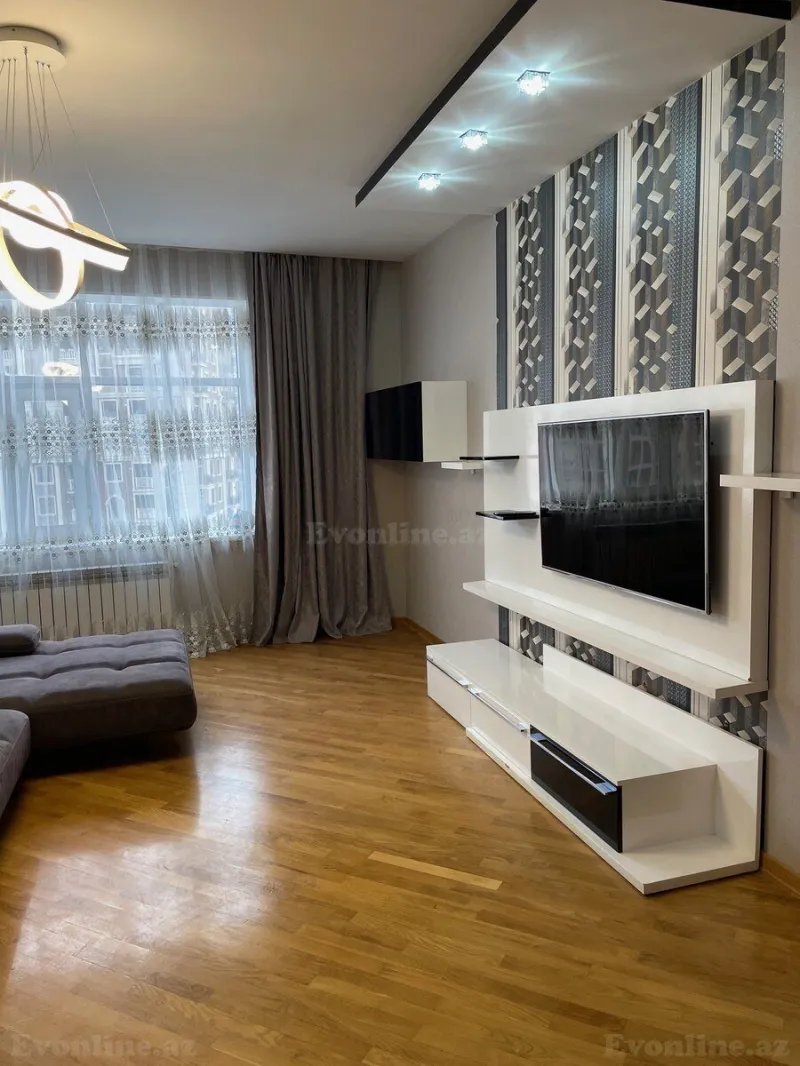 Satılır 3 otaqlı Mənzil Yeni tikili 128 m² Nərimanov r. - şəkil 4