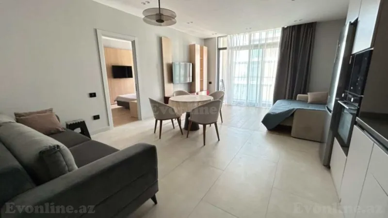 Kirayə verilir 2 otaqlı Mənzil Yeni tikili 86 m² Sabunçu r. - şəkil 4