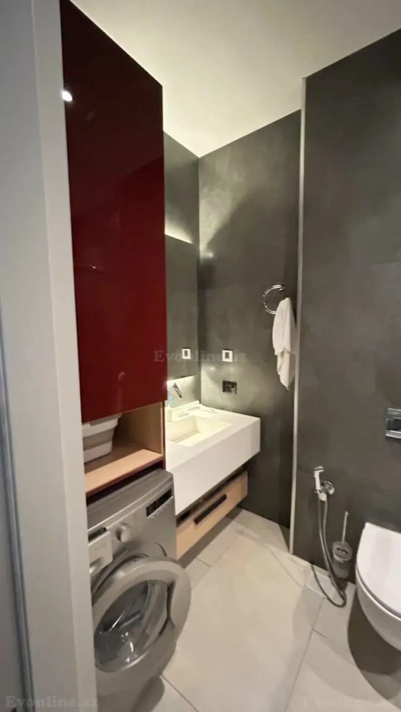 Kirayə verilir 2 otaqlı Mənzil Yeni tikili 86 m² Sabunçu r. - şəkil 15