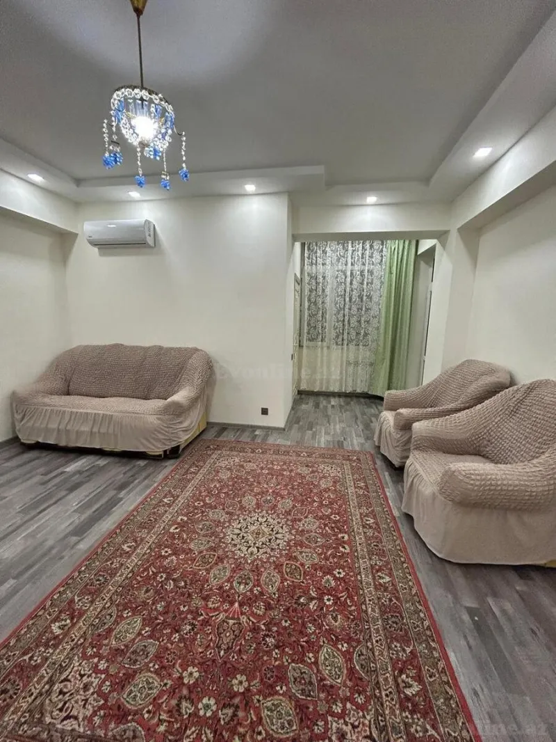 2 otaqlı Mənzil 80 m² Nəsimi m. Kirayə verilir